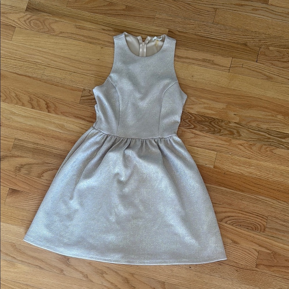 Gold dress